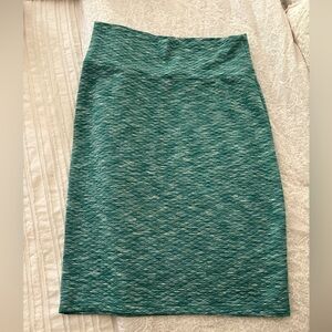 Lularoe teal skirt
